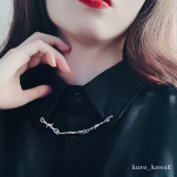 kuro_kawaE / 有刺鉄線のタックピン