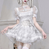 BLOOD SUPPLY / ［Sleeping Alice］シフォンワンピース