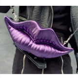【即納】MALICIOUS.X /  LIP shoulder bag［Violet］（300735）