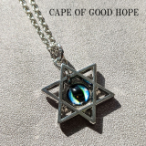 【即納】CAPE OF GOOD HOPE / 単眼六芒星ネックレス vivideye4 (CAPE068)
