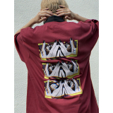 【即納】東京13零式 / T-Shirt 瑕疵［Burgundy］（T13-043）