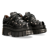 NEW ROCK / METALLIC M-120N-S27 厚底シューズ