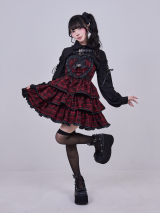IMVAL / Frill Heart Dress［RED］