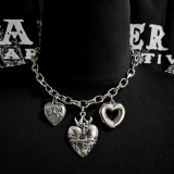 【即納】ARTRICK / 3 Heart Chain Choker チョーカー（ART086）