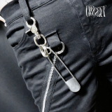 CHEEKY / SAFETY PIN KEY RING