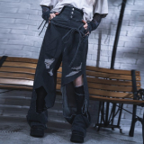 DEPEN DOLL / damage denim pants