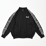【セール】gibous×QOOZA / line wappen track jacket black