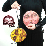 【即納】hellbent lab. / サークルポーチ［Pink・Yellow］