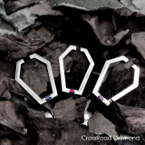 【即納】CrossRoad Diamond / Coffin Ear cuff イヤーカフ（CR-1ec）