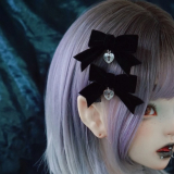 SELECT / ［Strange Sugar］ベルベットリボンヘアクリップ［2Pセット］