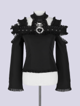 IMVAL / 2way Off-Shoulder Top［BLK］