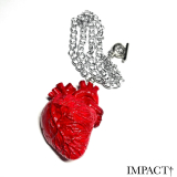 IMPACT / Heartネックレス［RED］