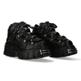 【予約】NEW ROCK / M-106LACE-S1 厚底シューズ