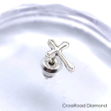 CrossRoad Diamond / Cross ピアス（CR-3pe）