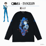 EVANGELION x QOOZA / LONG SLEEVE TEE [SHINJI1]