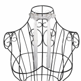 【即納】Otori. / 日和見チョーカー『牡丹雪』（OTR160）【在庫限り】