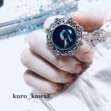 【即納】kuro_kawaE / 名画リング［フェルメール］（KURO011）