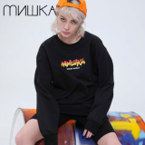 【即納】MISHKA / WEIRD WORLD D.A CREWNECK［BLK］スウェット（MSS200401）