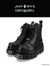 【予約】NEW ROCK × GHOST IN THE SHELL / Motoko Code Boots