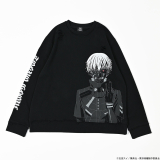 東京喰種 × QOOZA / 金木 研 ダメージスウェット