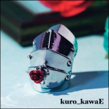 kuro_kawaE / 薔薇のアーマーリング［赤］