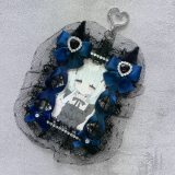 【予約】ののりぼん / 猫耳チェキケース［ブルー］